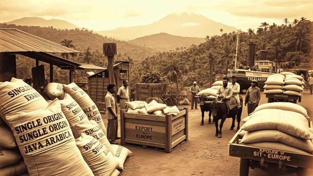 indonesian single origin coffee export