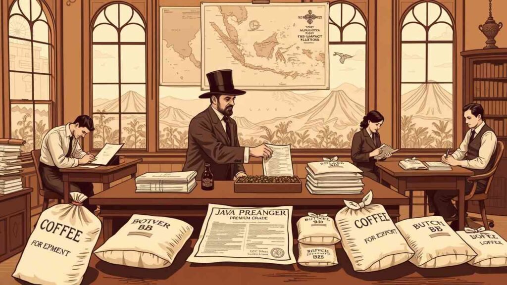 java preanger coffee b2b sales