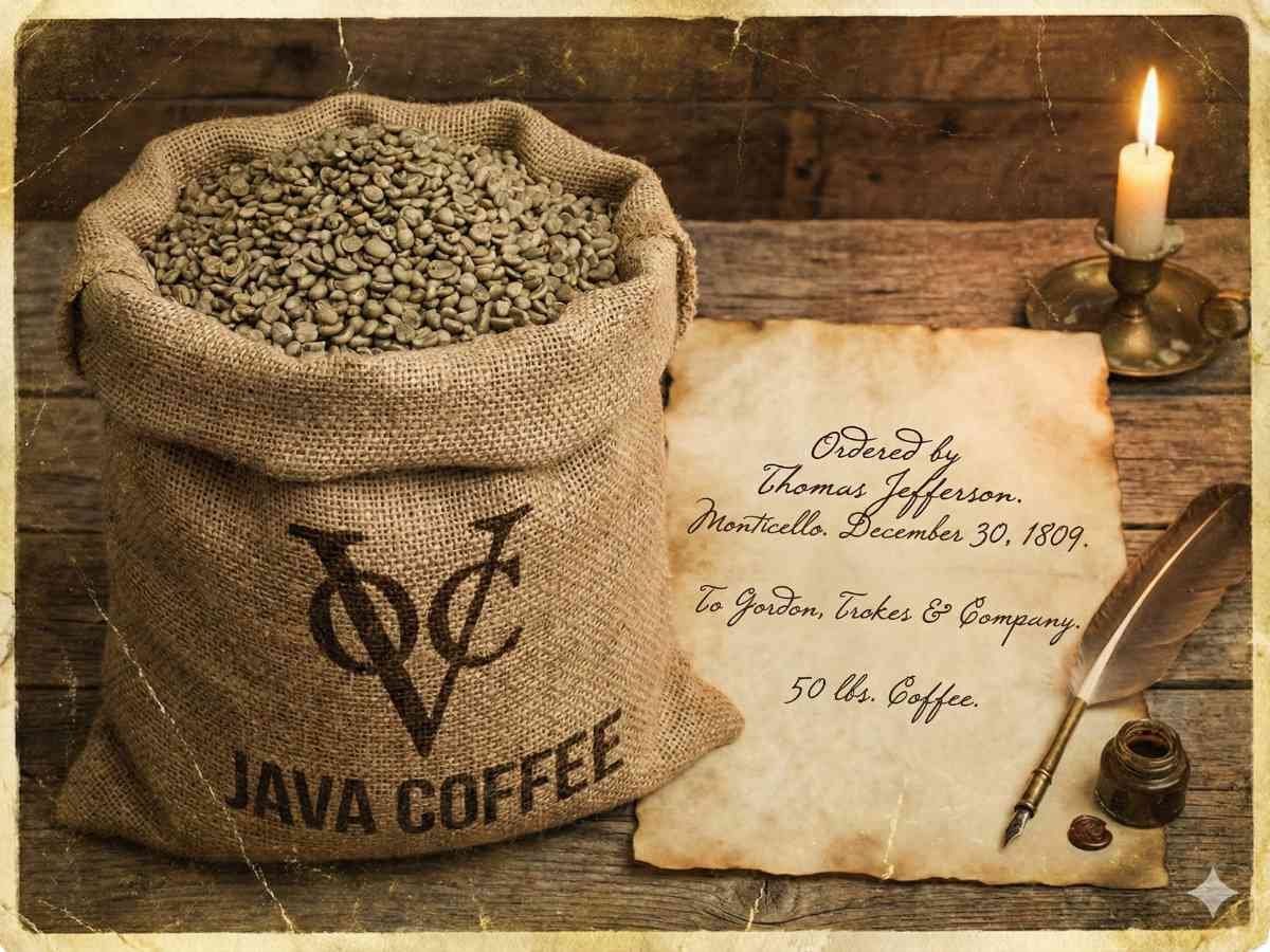 java preanger coffee thomas jefferson